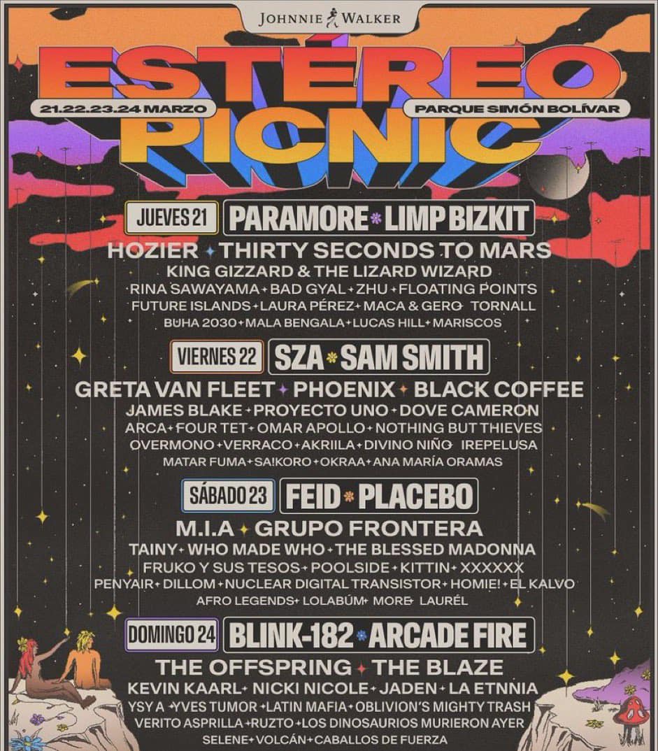 Festival Est Reo Picnic Revela Su Cartel Por D A Vinil Tv