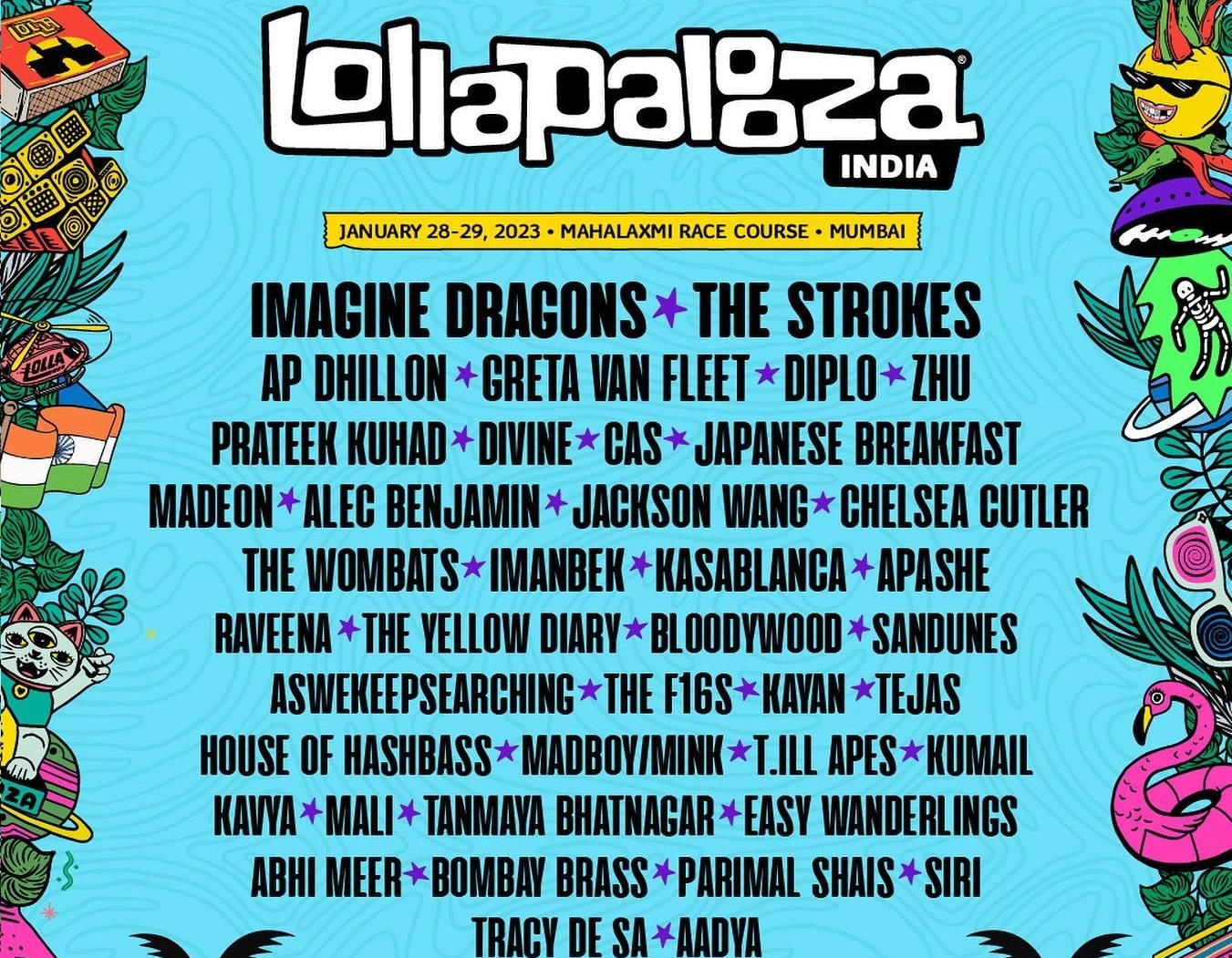 Lollapalooza India 2025 Dates Tresa Henrietta