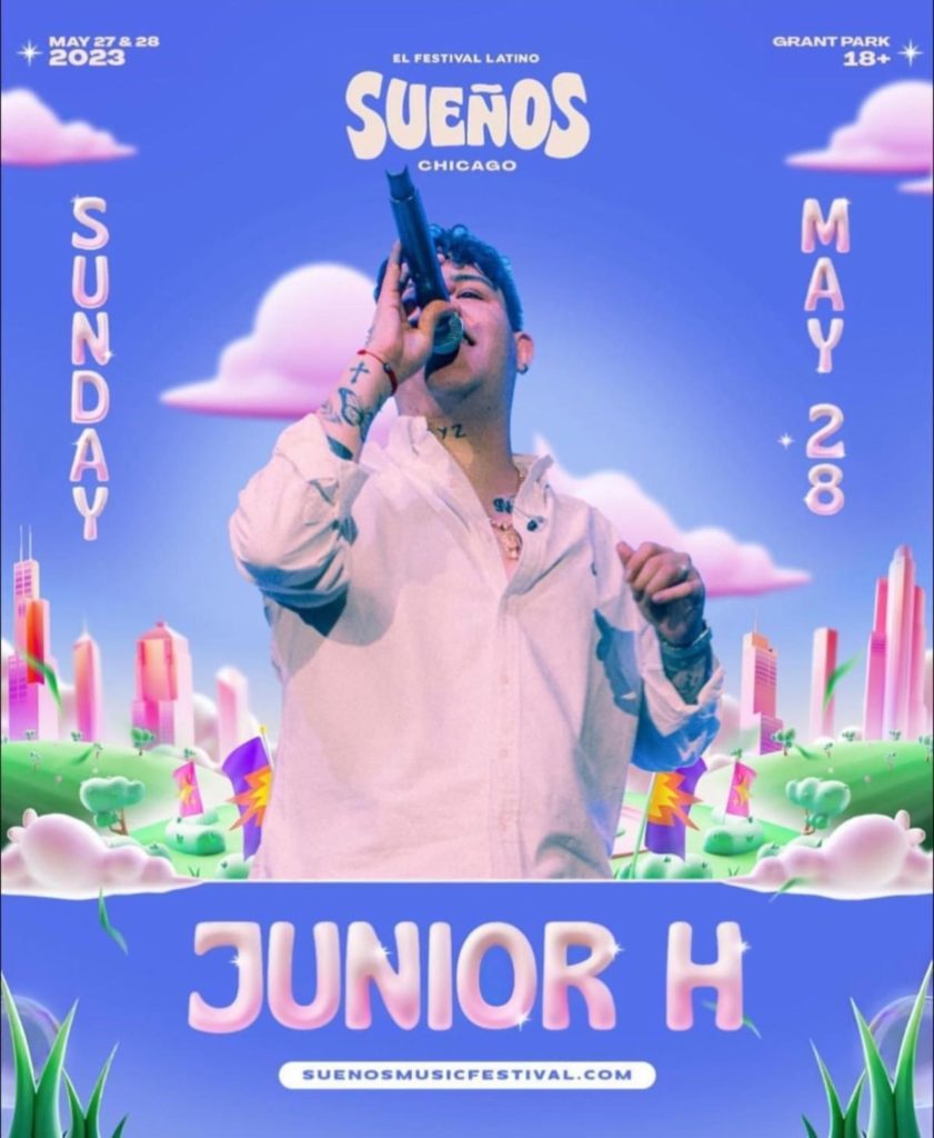 JUNIOR H PRESENTE EN EL FESTIVAL SUEÑOS VinilTv