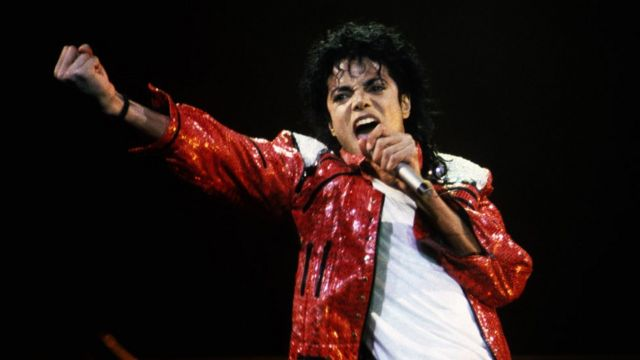 Michael Jackson el rey del pop  en los 