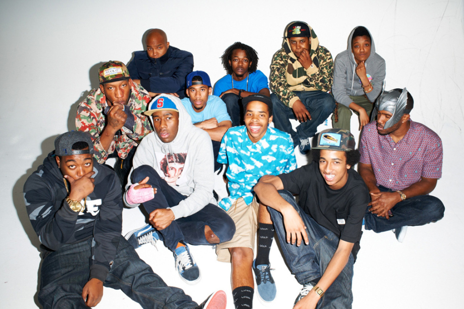 OFWGKTA,  Fue un colectivo de rap y hip-hop fundado en 2007 por el rapero Tyler, The Creator en Los Ángeles, California. El grupo estaba compuesto por  Frank Ocean, Earl Sweatshirt, Syd tha Kyd, Hodgy Beats, Mike G, Domo Genesis, Left Brain, Matt Martians, Jasper Dolphin y Taco Bennett.