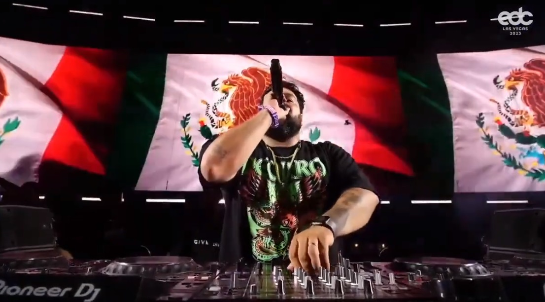 EDC VEGAS 2023 Deorro estrenó el remixElla Baila Sola Viniltv