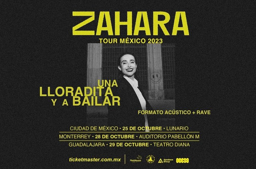  Zahara anuncia su  gira por  México