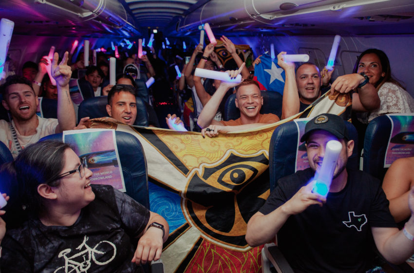  Tomorrowland 2023 – Brussels Airlines trasportara mas de  10,000 personas al festival