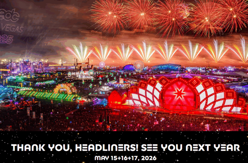 EDC LAS VEGAS ANUNCIA FECHAS PARA 2026